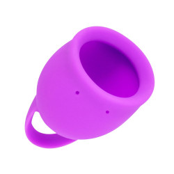 Лиловая менструальная чаша Tulip - 15 мл.