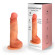 Телесный фаллоимитатор с внутренним стержнем - 15 см. Телесный фаллоимитатор с внутренним стержнем - 15 см.