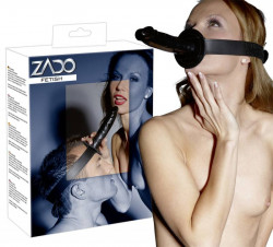Страпон с креплением для головы ZADO - 14,5 см.