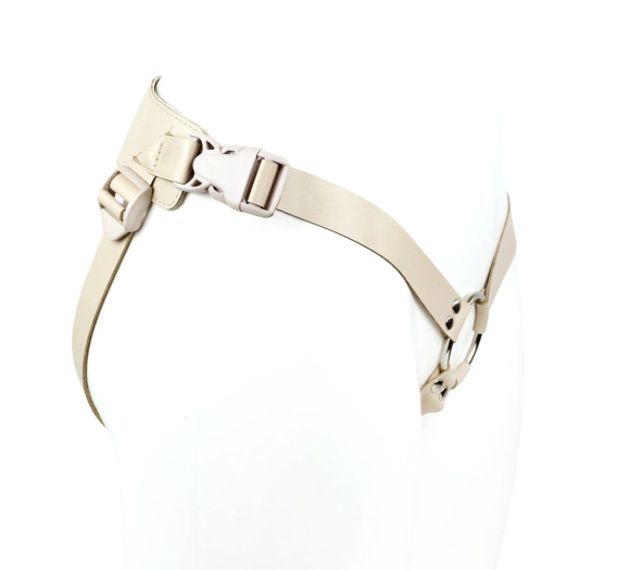 Универсальный пояс с кольцом и реалистичной насадкой - 18 см. Универсальный пояс с кольцом и реалистичной насадкой - 18 см.