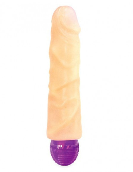 Телесный вибратор-реалистик The Little One - 17 см. 