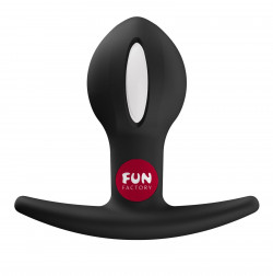 Черная анальная пробка B Ball Uno - 7,3 см.