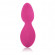 Розовый вибромассажер Silhouette S3 - 12,75 см.