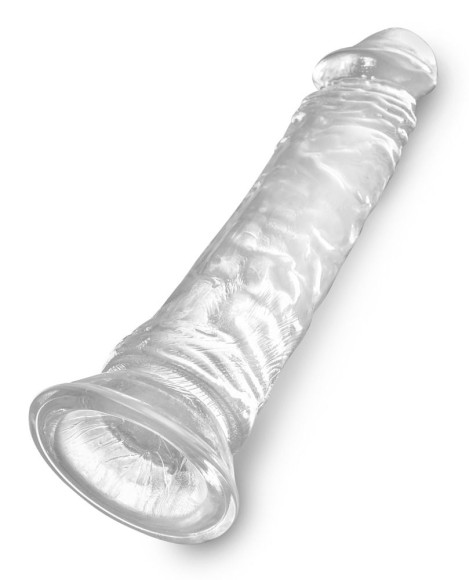 Прозрачный фаллоимитатор 8 Inch Dildo - 21,8 см. Прозрачный фаллоимитатор 8 Inch Dildo - 21,8 см.