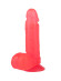 Розовый гелевый фаллоимитатор на подошве-присоске - 16 см. Розовый гелевый фаллоимитатор на подошве-присоске - 16 см.