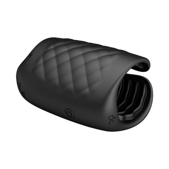 Черный мастурбатор с вибростимуляцией головки Black Glans Trainer Черный мастурбатор с вибростимуляцией головки Black Glans Trainer