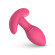 Розовая интерактивная вибропробка Axel - 10 см. Розовая интерактивная вибропробка Axel - 10 см.