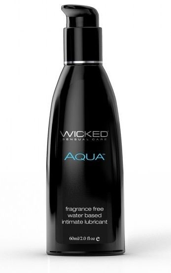 Легкий лубрикант с алоэ на водной основе Wicked AQUA - 60 мл. Легкий лубрикант с алоэ на водной основе Wicked AQUA - 60 мл.