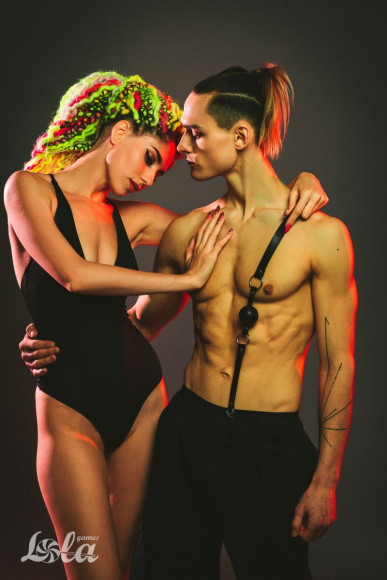 Черный кляп-шарик Love Spell Черный кляп-шарик Love Spell