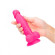 Розовый фаллоимитатор Pink Vibe - 14 см. Розовый фаллоимитатор Pink Vibe - 14 см.