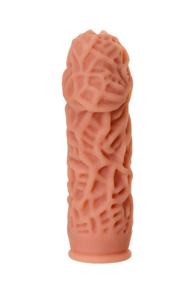 Насадка на фаллос с рельефными складочками Extreme Sleeve 012 M-size - 14,7 см. Насадка на фаллос с рельефными складочками Extreme Sleeve 012 M-size - 14,7 см.