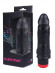 Черный вибратор-реалистик №2 - 16 см. Черный вибратор-реалистик №2 - 16 см.