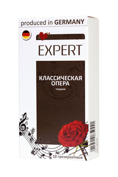 Гладкие презервативы Expert Классическая опера - 12 шт. Гладкие презервативы Expert Классическая опера - 12 шт.