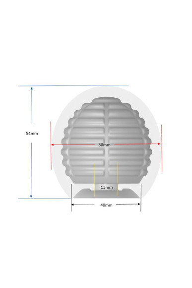 Белый мастурбатор-шар Lucky Ball Type 1 Белый мастурбатор-шар Lucky Ball Type 1