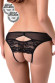Эротические трусики со вставкой стрейч-сетки на поясе Dora Эротические трусики со вставкой стрейч-сетки на поясе Dora