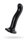 Черный стимулятор для пар P&G-Spot Dildo Size L - 19 см.