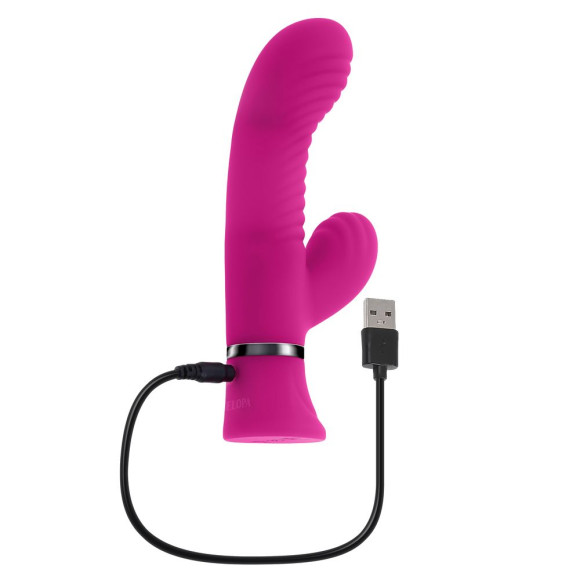 Розовый вибростимулятор-кролик Next Wave - 16,3 см. Розовый вибростимулятор-кролик Next Wave - 16,3 см.