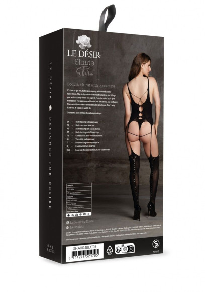 Роскошный боди-комбинезон Elara VII Bodystocking with Open Cups Роскошный боди-комбинезон Elara VII Bodystocking with Open Cups