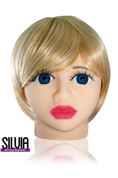 Мастурбатор в форме головы Silvia