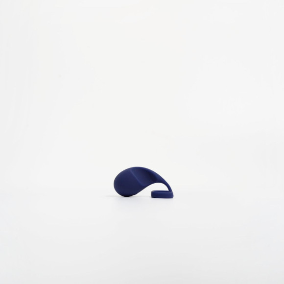 Синий вибростимулятор на пальцы Lunar Синий вибростимулятор на пальцы Lunar