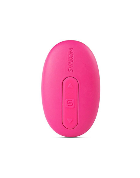 Сливово-розовое виброяйцо Elva с пультом ДУ Сливово-розовое виброяйцо Elva с пультом ДУ
