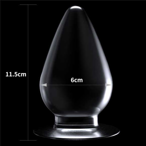 Прозрачная анальная пробка Flawless Clear Anal Plug - 11,5 см. Прозрачная анальная пробка Flawless Clear Anal Plug - 11,5 см.