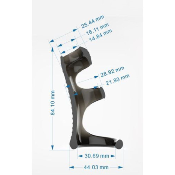 Черная рельефная насадка на пенис «Оки-Чпоки» - 8,4 см. Черная рельефная насадка на пенис «Оки-Чпоки» - 8,4 см.