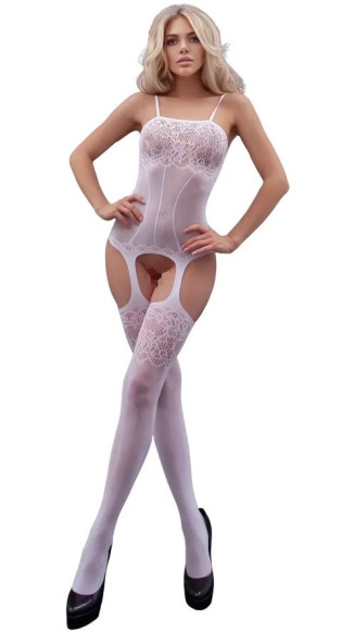 Полупрозрачный боди-комбинезон Isabel Полупрозрачный боди-комбинезон Isabel