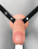 Телесный пустотелый фаллопротез 9’’ Hollow Silicone Strap-On - 24,1 см.