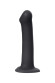 Черный фаллос на присоске Silicone Bendable Dildo L - 19 см. Черный фаллос на присоске Silicone Bendable Dildo L - 19 см.