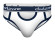 Белые мужские трусы-брифы с вырезом Белые мужские трусы-брифы с вырезом