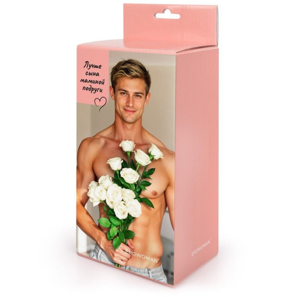 Телесный фаллоимитатор в подарочной упаковке Телесный фаллоимитатор в подарочной упаковке