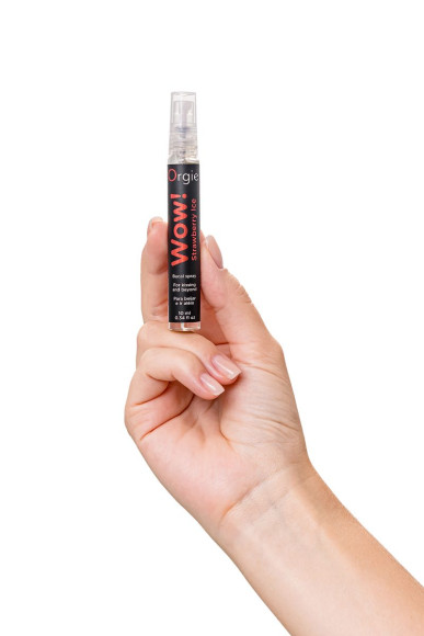 Оральный спрей ORGIE Wow! Strawberry Ice Blowjob Spray с охлаждающим и возбуждающим эффектом - 10 мл. Оральный спрей ORGIE Wow! Strawberry Ice Blowjob Spray с охлаждающим и возбуждающим эффектом - 10 мл.