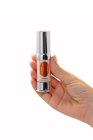 Стимулирующий бальзам для клитора Clit Pwr с ароматом манго - 15 мл. Стимулирующий бальзам для клитора Clit Pwr с ароматом манго - 15 мл.