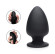 Черная мягкая анальная пробка Squeezable Large Anal Plug - 13,2 см. Черная мягкая анальная пробка Squeezable Large Anal Plug - 13,2 см.