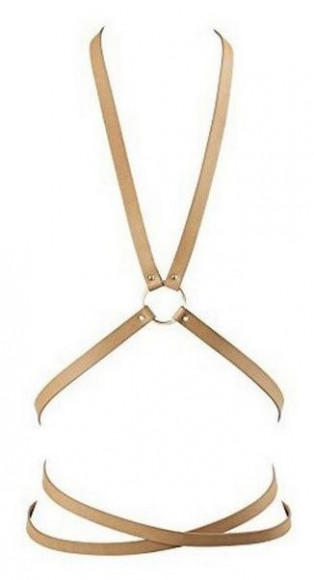 Коричневая портупея MAZE Multi-Way Body Harness