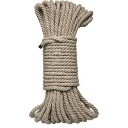 Бондажная пеньковая верёвка Kink Bind & Tie Hemp Bondage Rope 50 Ft - 15 м. Бондажная пеньковая верёвка Kink Bind & Tie Hemp Bondage Rope 50 Ft - 15 м.