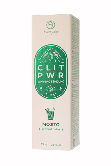 Стимулирующий бальзам для клитора Clit Pwr с ароматом мохито - 15 мл. Стимулирующий бальзам для клитора Clit Pwr с ароматом мохито - 15 мл.