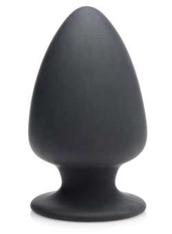 Черная мягкая анальная пробка Squeezable Medium Anal Plug - 11 см. Черная мягкая анальная пробка Squeezable Medium Anal Plug - 11 см.