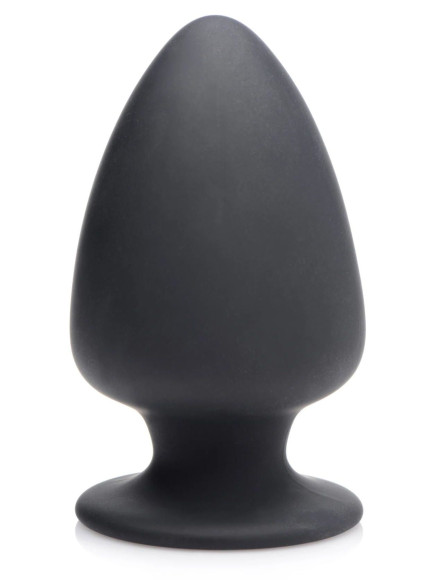 Черная мягкая анальная пробка Squeezable Medium Anal Plug - 11 см. Черная мягкая анальная пробка Squeezable Medium Anal Plug - 11 см.