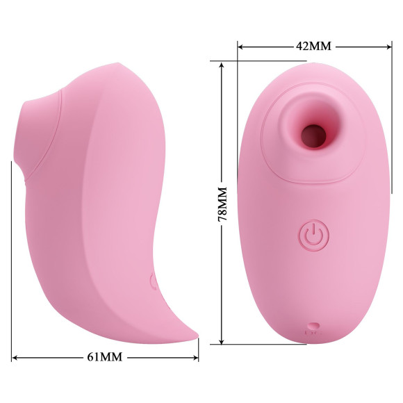 Розовый стимулятор клитора Inhale Bird Розовый стимулятор клитора Inhale Bird