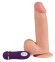 Реалистичный вибратор REAL с пультом управления - 20 см. Реалистичный вибратор REAL с пультом управления - 20 см.