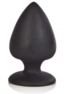 Анальная пробка из силикона  Silicone Plump Plug - 9,9 см.