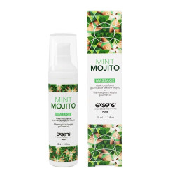 Разогревающее массажное масло с ароматом мохито Gourmet Mint Mojito - 50 мл. Разогревающее массажное масло с ароматом мохито Gourmet Mint Mojito - 50 мл.