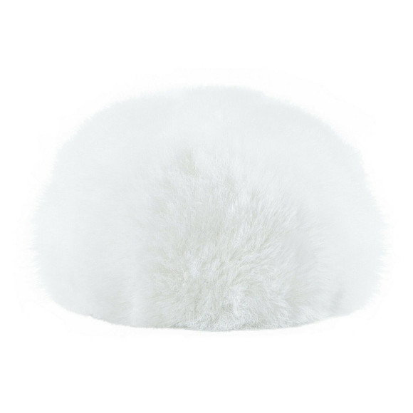 Черная анальная пробка с белым хвостиком Magic Bunny Черная анальная пробка с белым хвостиком Magic Bunny