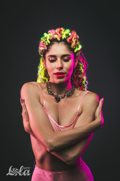 Серебристый ошейник Embrace с ключиком Серебристый ошейник Embrace с ключиком