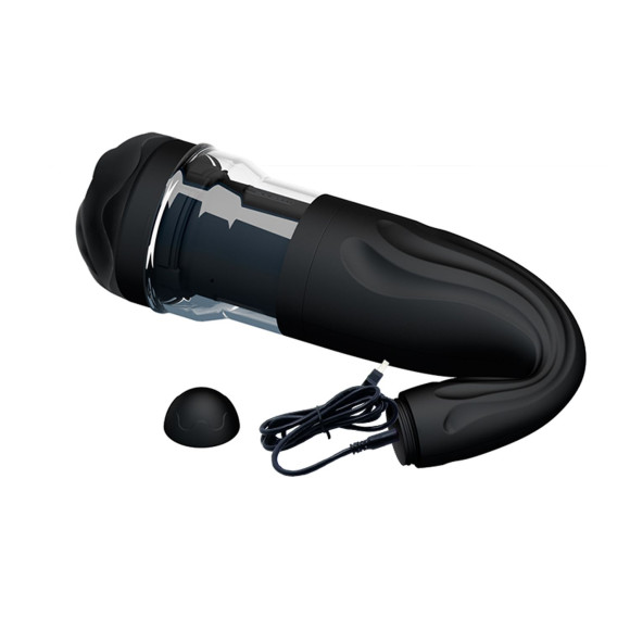 Перезаряжаемый мега-мастурбатор Breton с ротацией и возвратно-поступательным движением Перезаряжаемый мега-мастурбатор Breton с ротацией и возвратно-поступательным движением