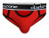Красные мужские трусы-брифы с вырезом Красные мужские трусы-брифы с вырезом