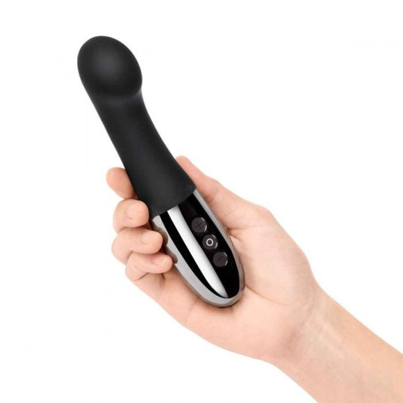 Черный стимулятор для точки G Le Wand GEE - 16,6 см. Черный стимулятор для точки G Le Wand GEE - 16,6 см.