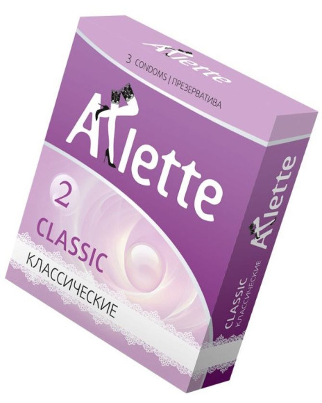 Классические презервативы Arlette Classic - 3 шт. Классические презервативы Arlette Classic - 3 шт.
